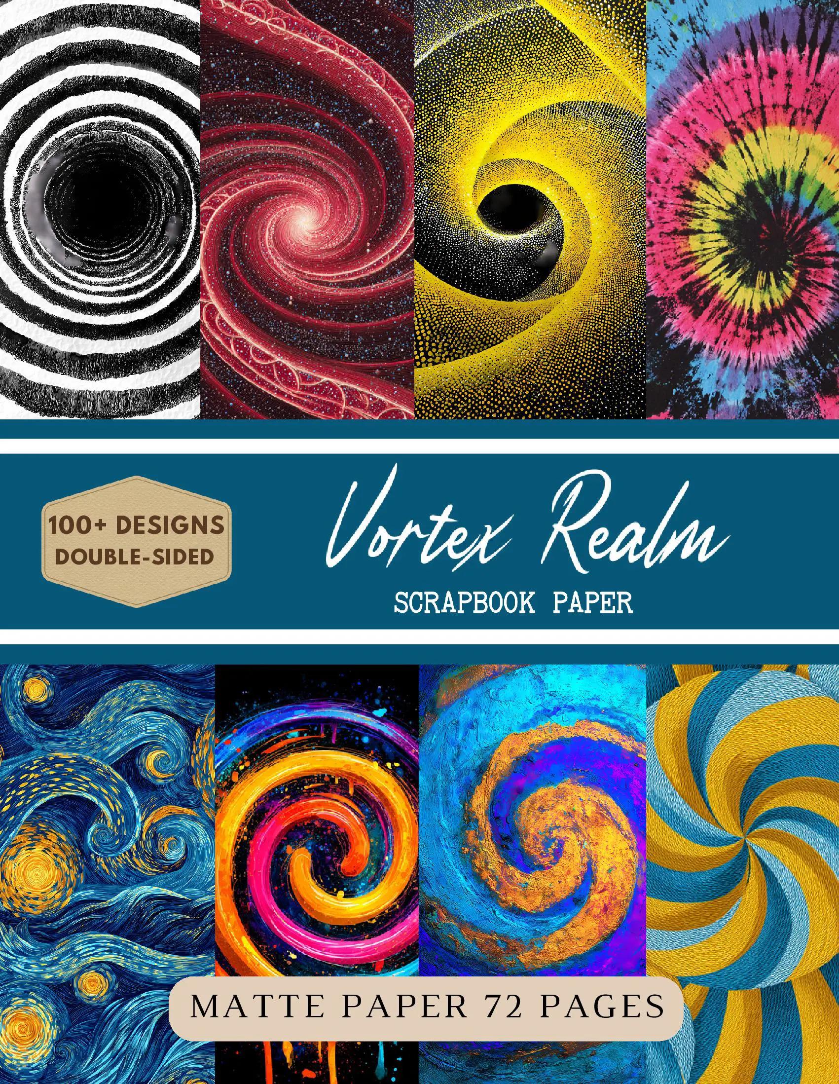 Vortex Realm Scrapbook Paper