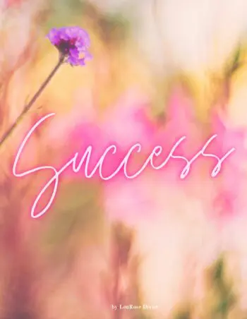 Decorative Book- Success Flowers