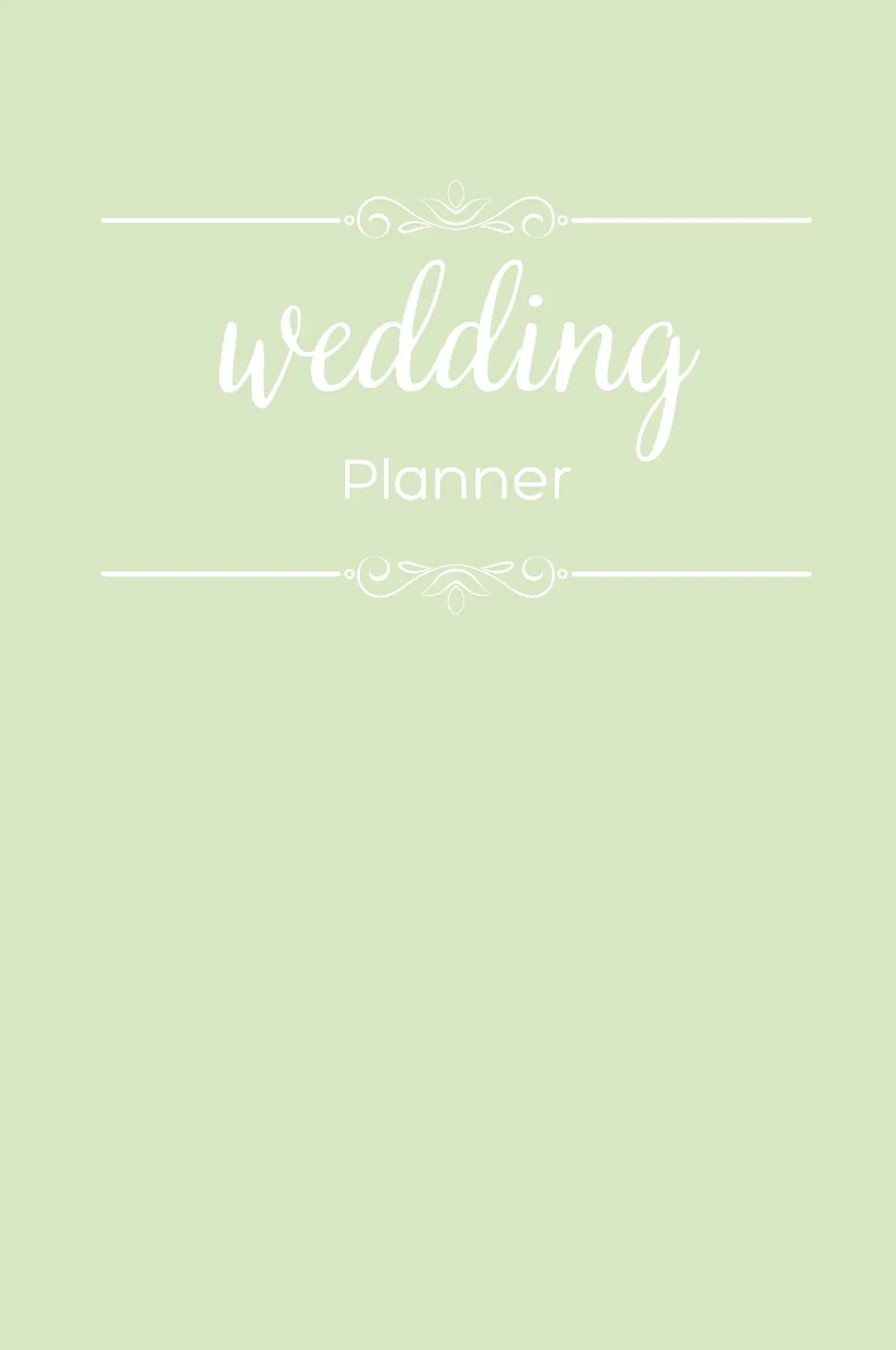 The Complete Wedding Planner by Dreamier Days in Green