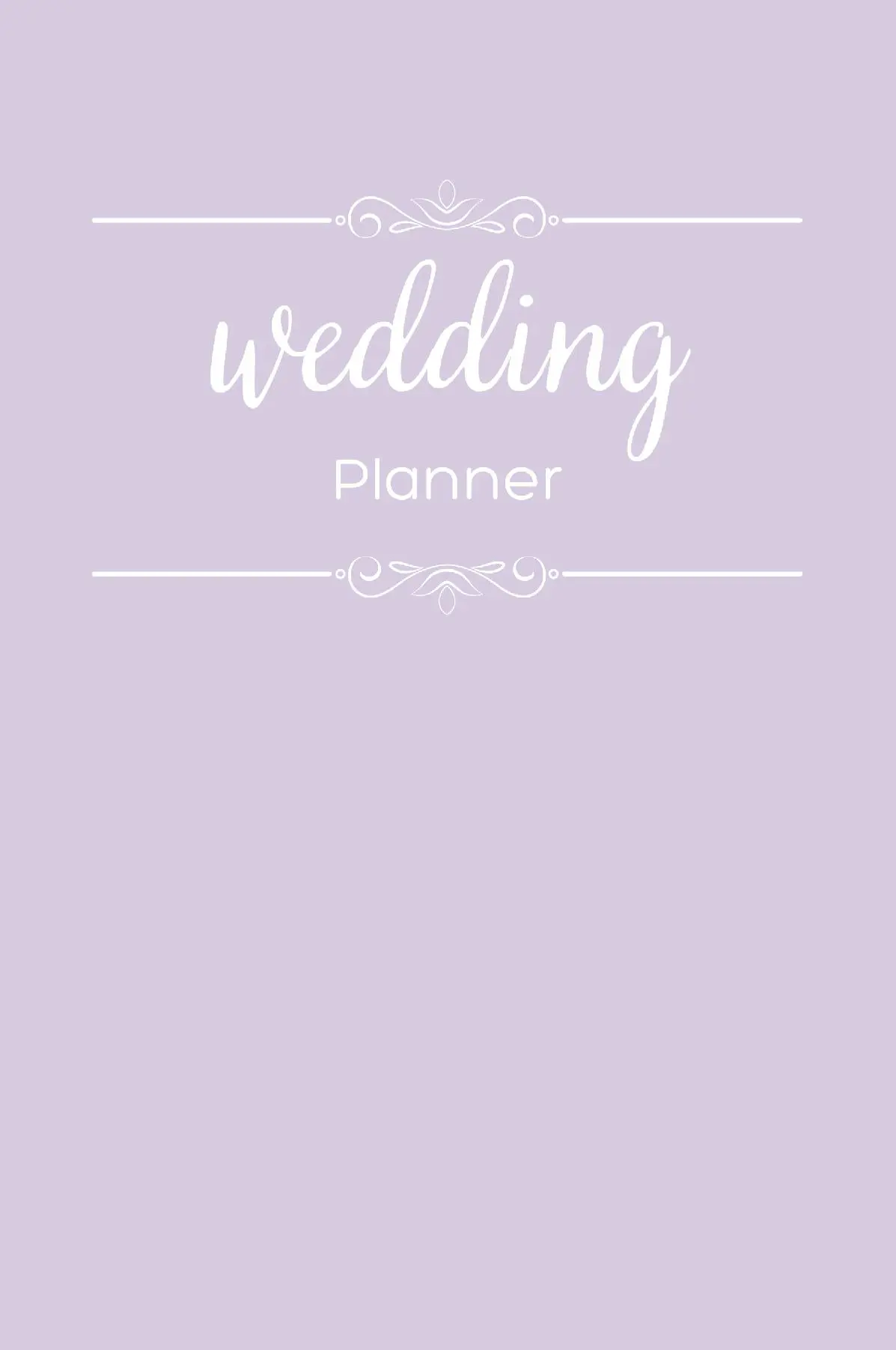 The Complete Wedding Planner by Dreamier Days in Lilac