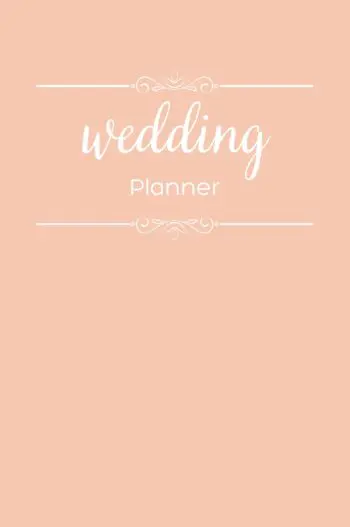 The Complete Wedding Planner by Dreamier Days in Peach