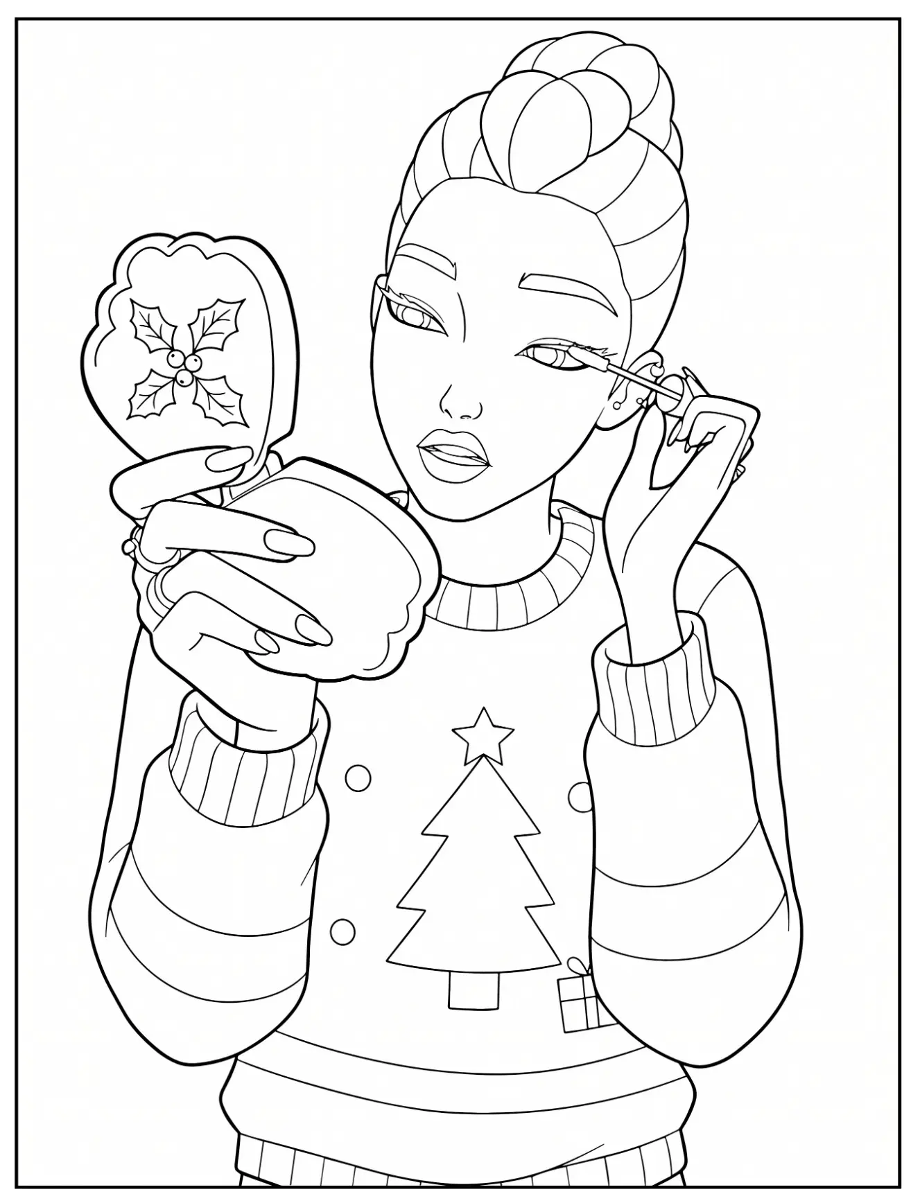 K-Pop Hunters Coloring Book