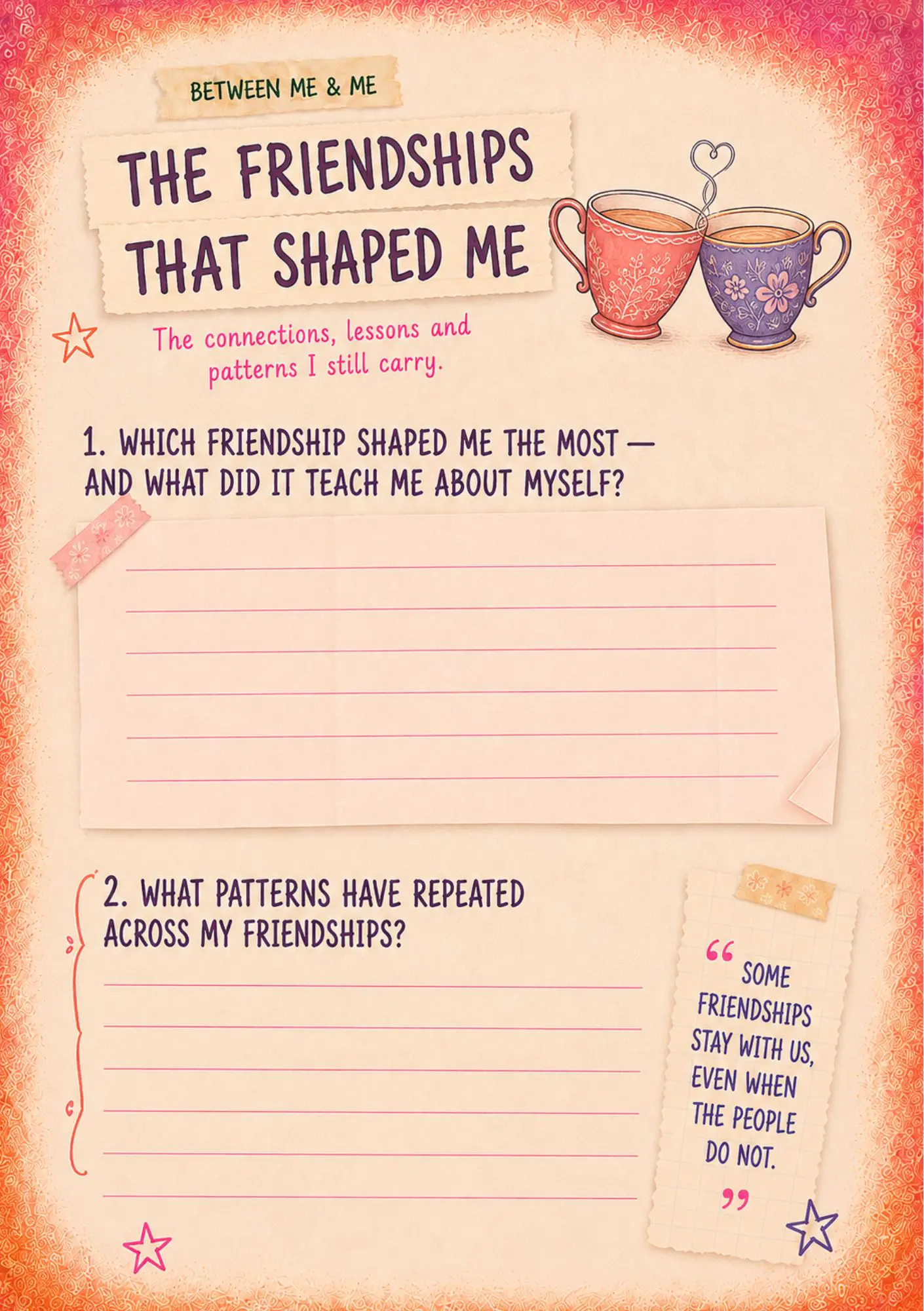 Between Me&Me