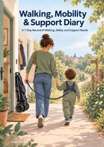 Walking, Mobility & Support Diary