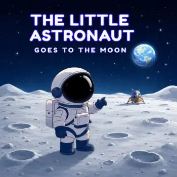 The Little Astronaut Goes to the Moon