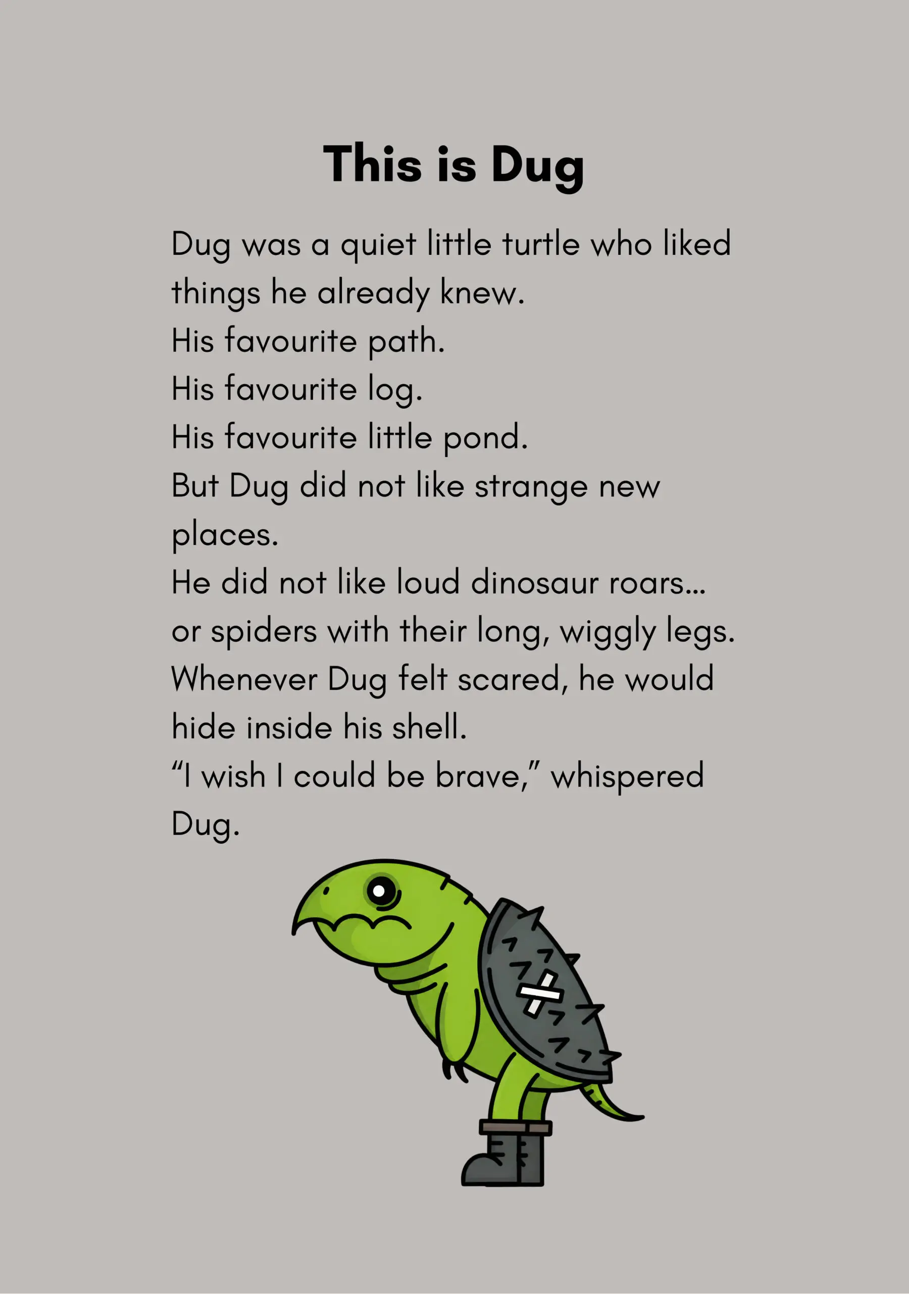 Be Brave Like Dug