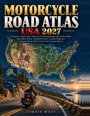 Motorcycle Road Atlas USA 2027