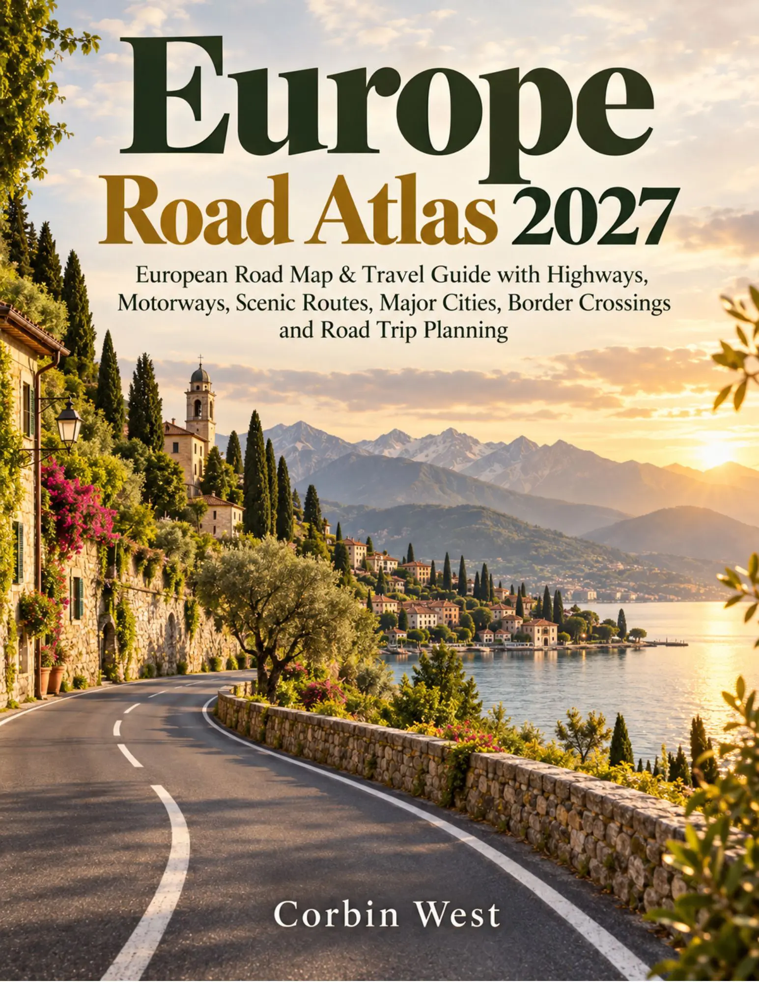 Europe Road Atlas 2027