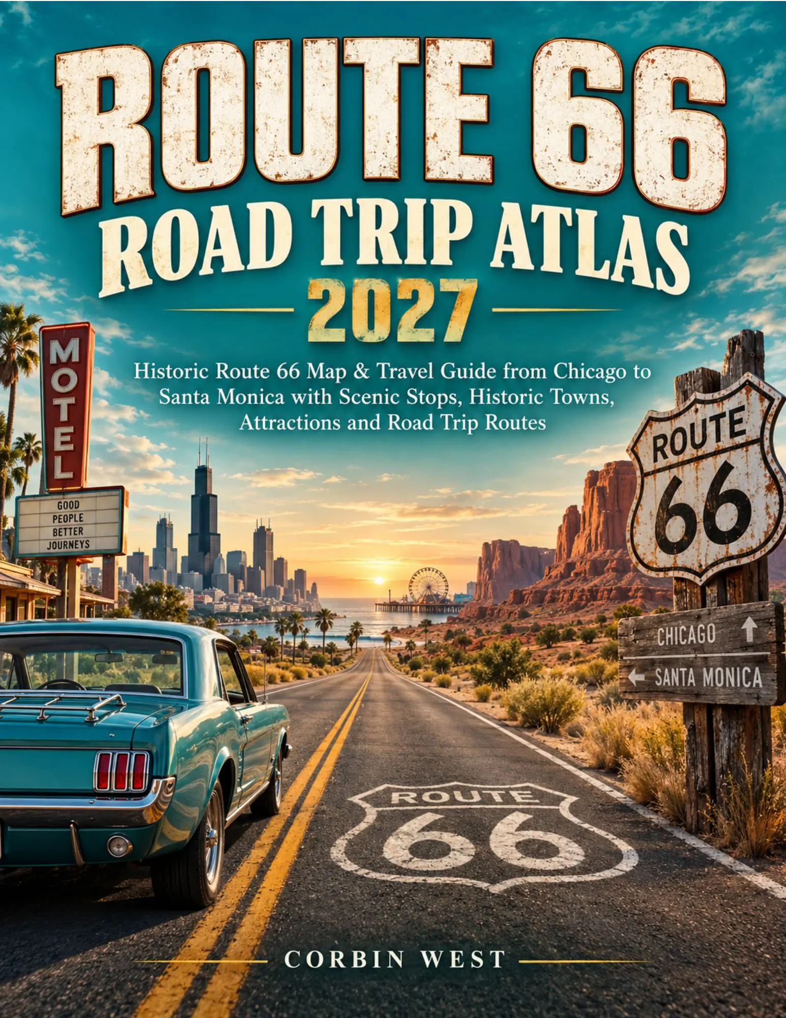 Route 66 Road Trip Atlas 2027