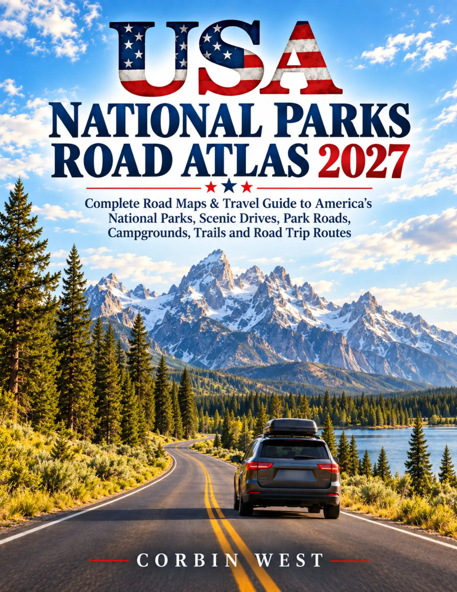 USA National Parks Road Atlas 2027