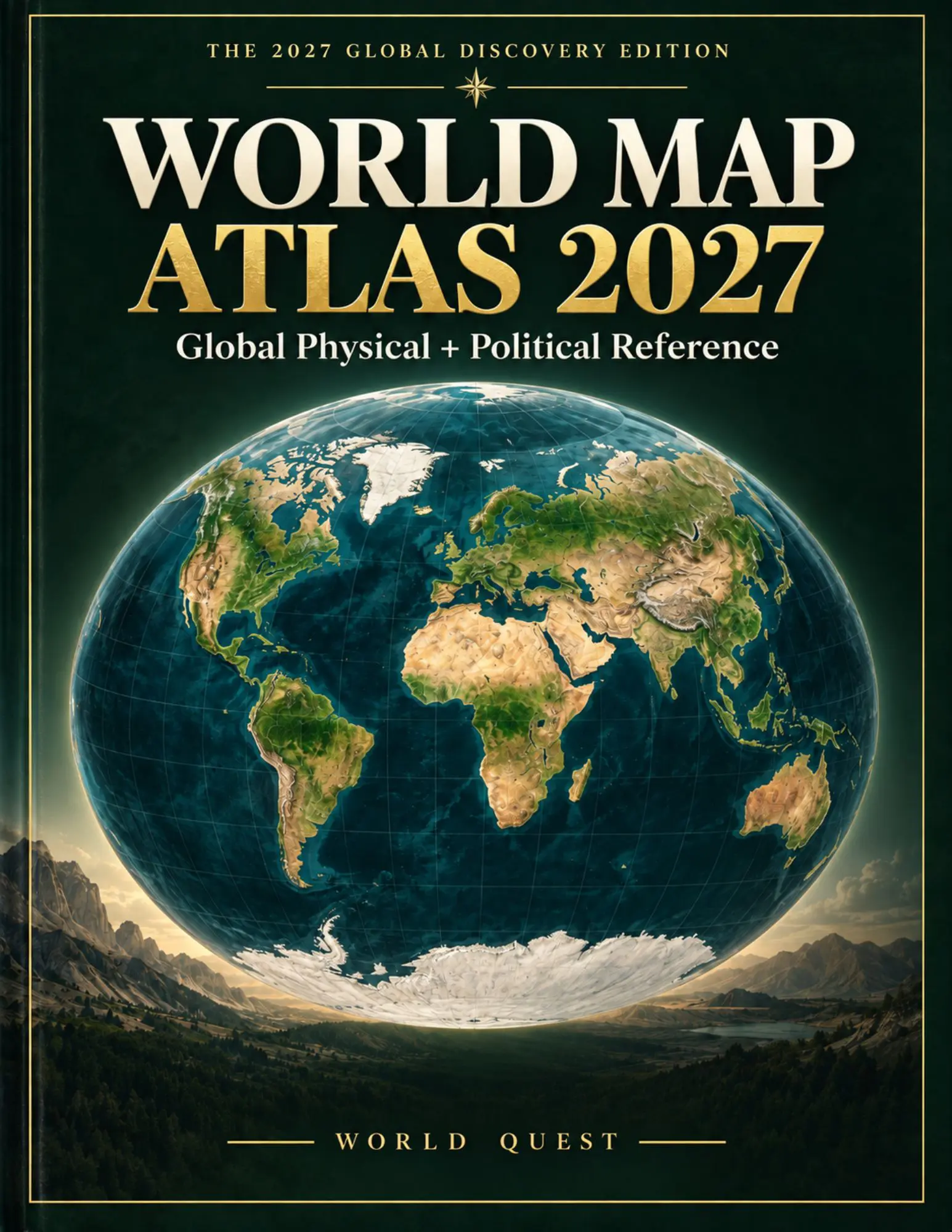 World Map Atlas 2027