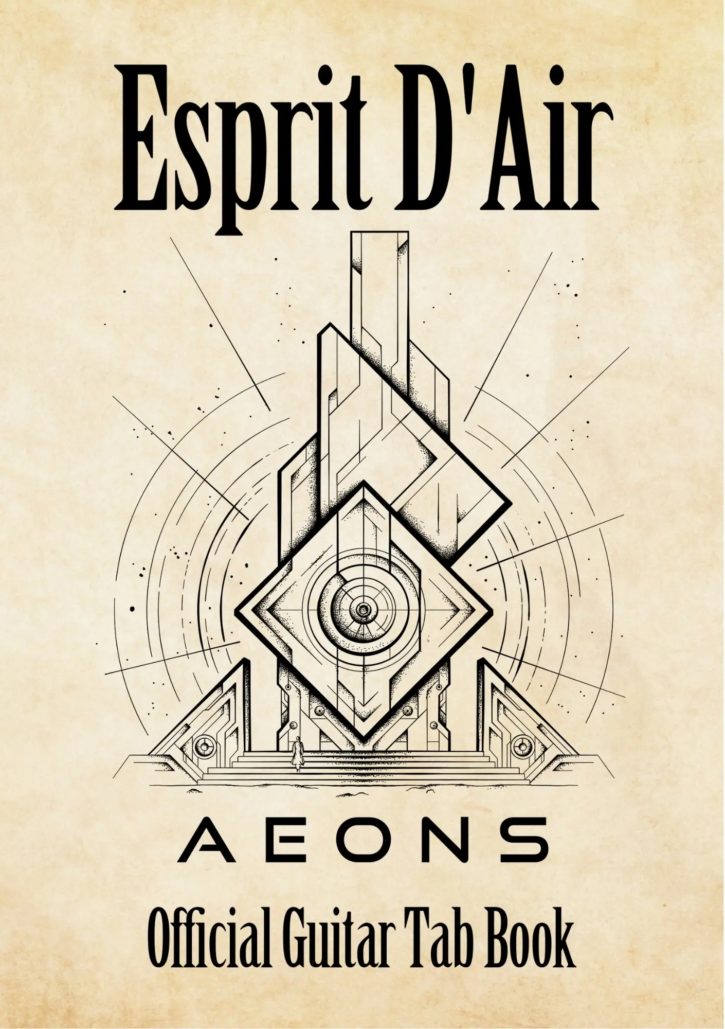 Esprit D'Air - Aeons: Official Guitar Tab Book (Hardcover)