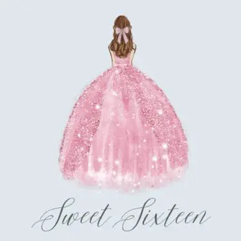 Sweet Sixteen guest book