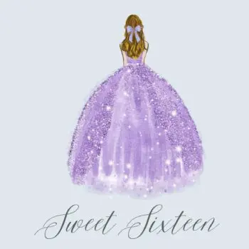 Sweet Sixteen guest book