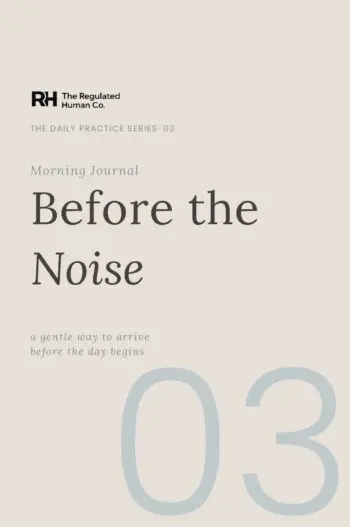 Before the Noise: A Gentle Morning Check-In for Nervous System Regulation