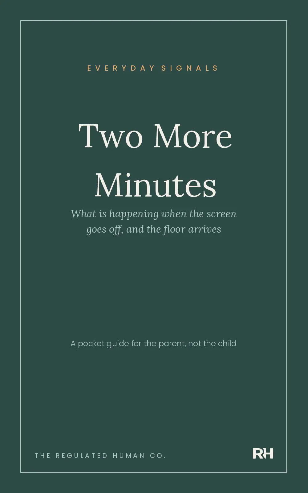 Two More Minutes: What is happening when the screen goes off, and the floor arrives