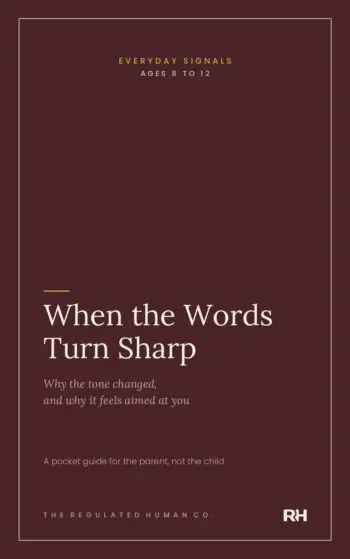 When the Words Turn Sharp: Why the tone changed, and why it feels aimed at you