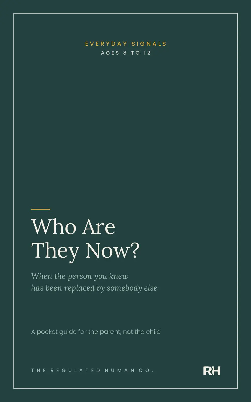 Who Are They Now?: When the person you knew has been replaced by somebody else