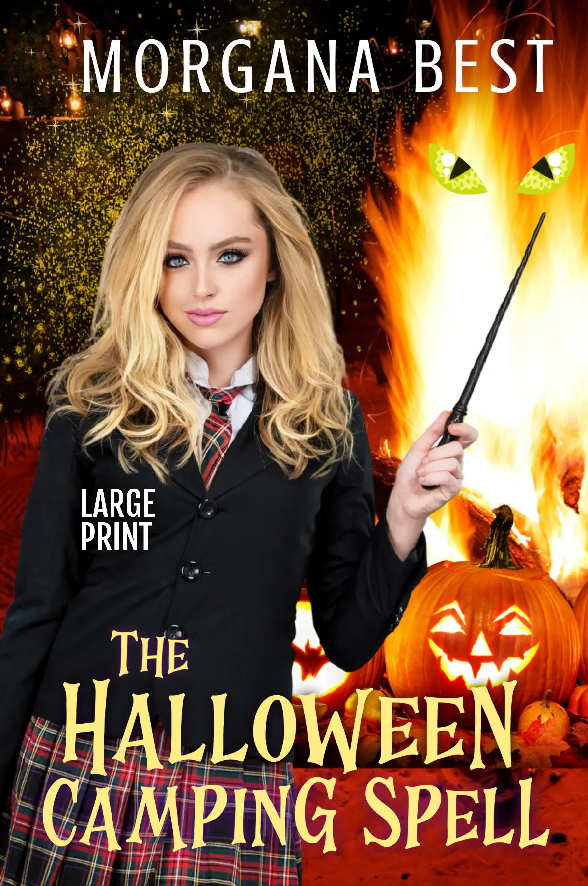 The Halloween Camping Spell Large Print