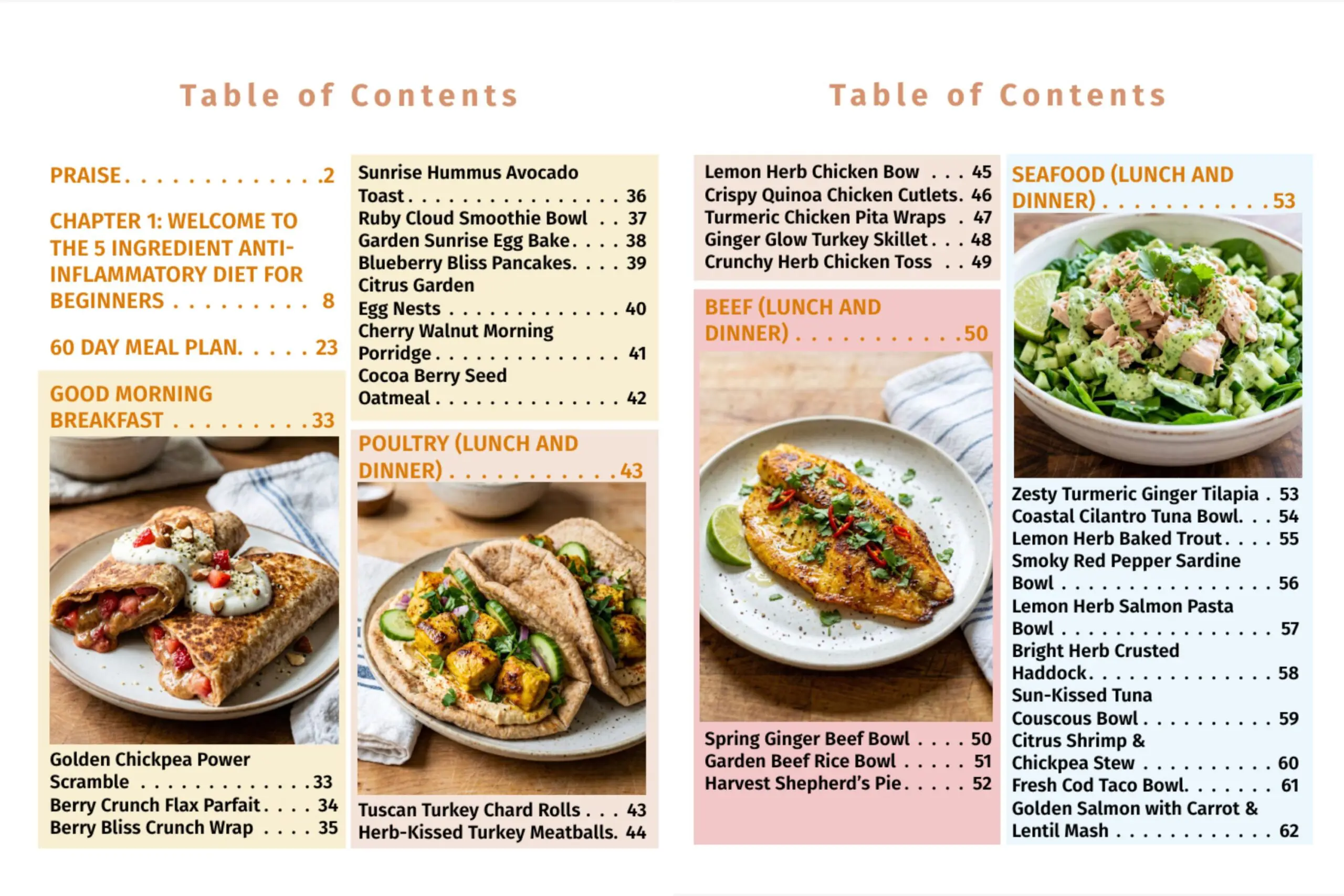 The 5-Ingredient Anti-Inflammatory Cookbook