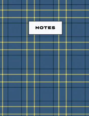Cornell Notes Study System, Plaid
