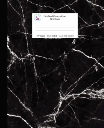 Marbled Composition Notebook