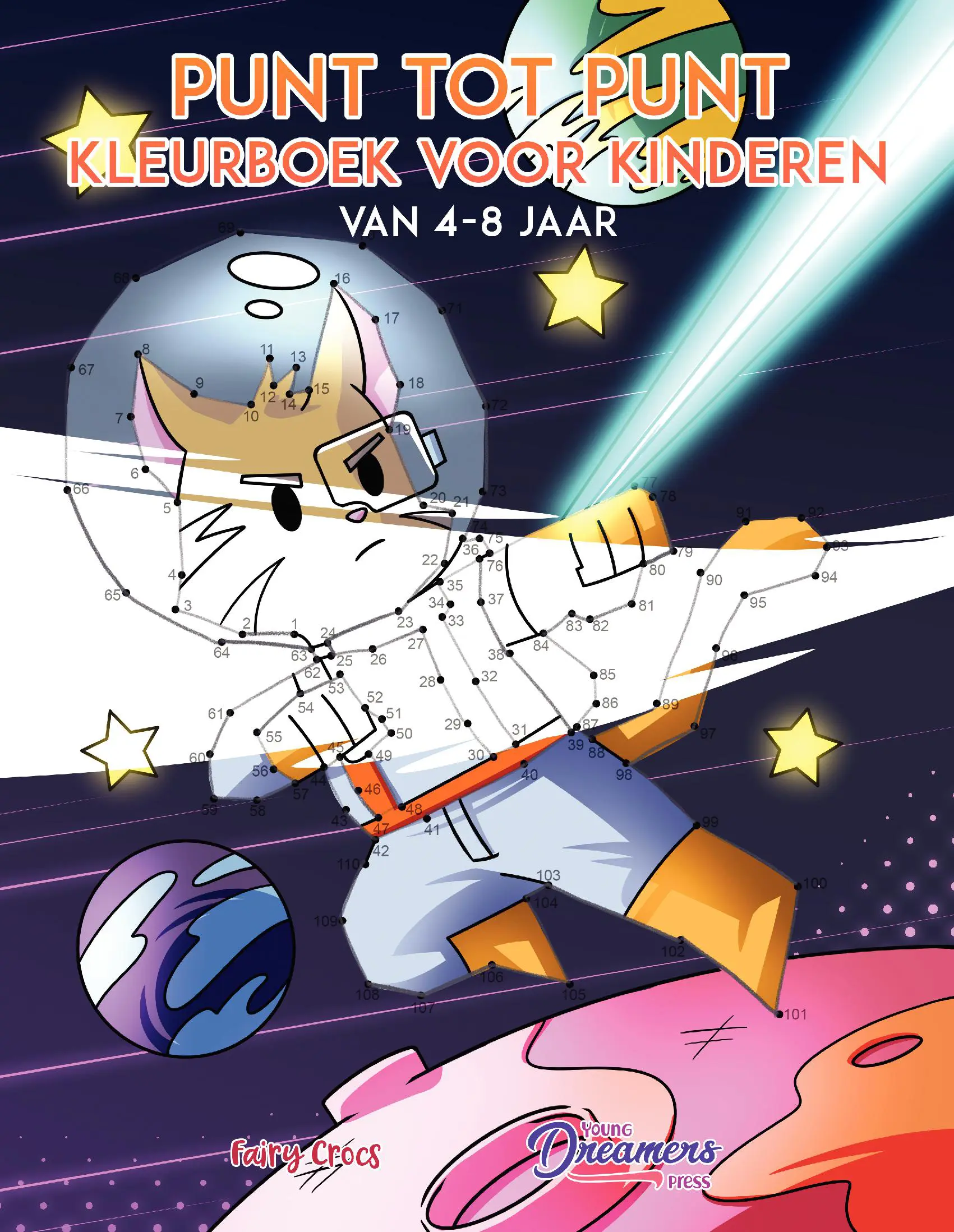 Punt tot Punt kleurboek voor kinderen van 4-8 jaar