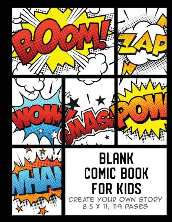 Blank Comic Book for Kids