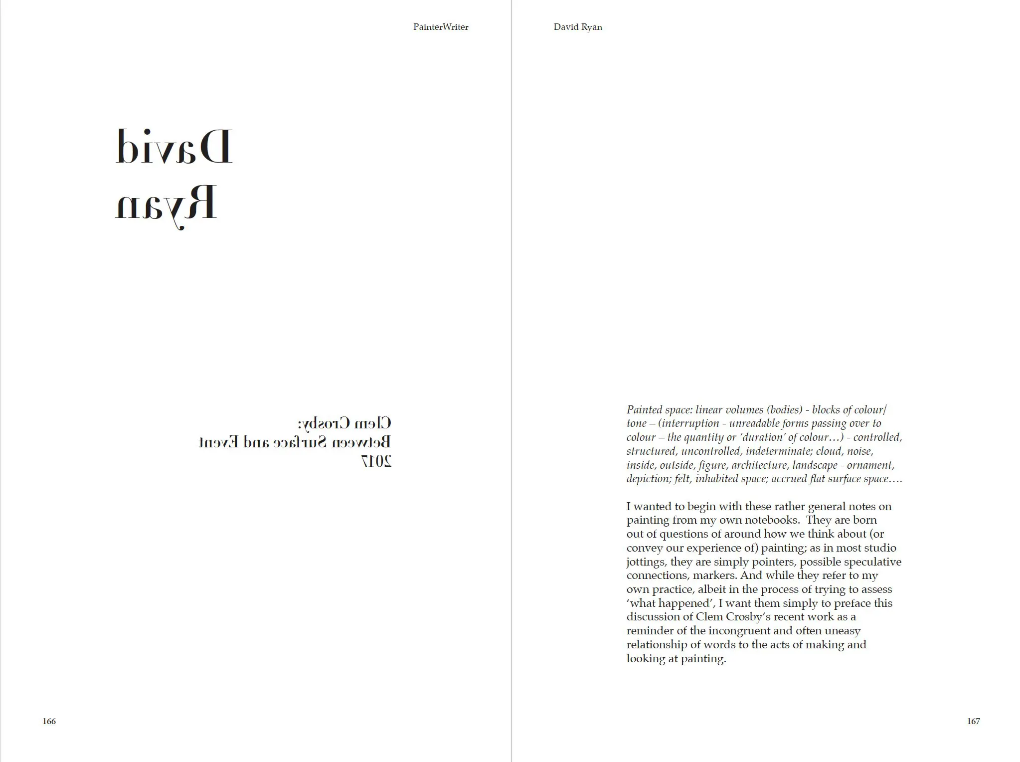 PainterWriter: A Reader