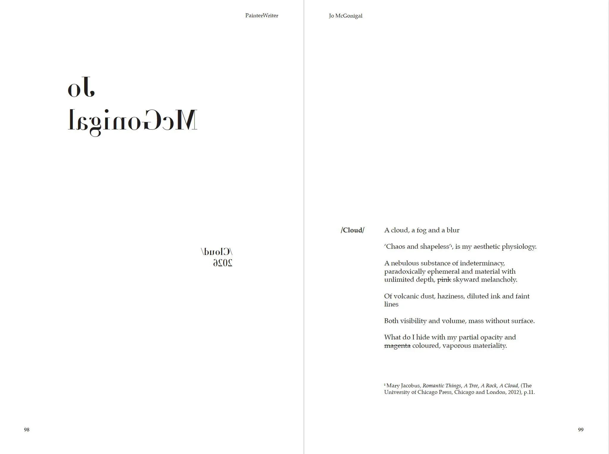 PainterWriter: A Reader