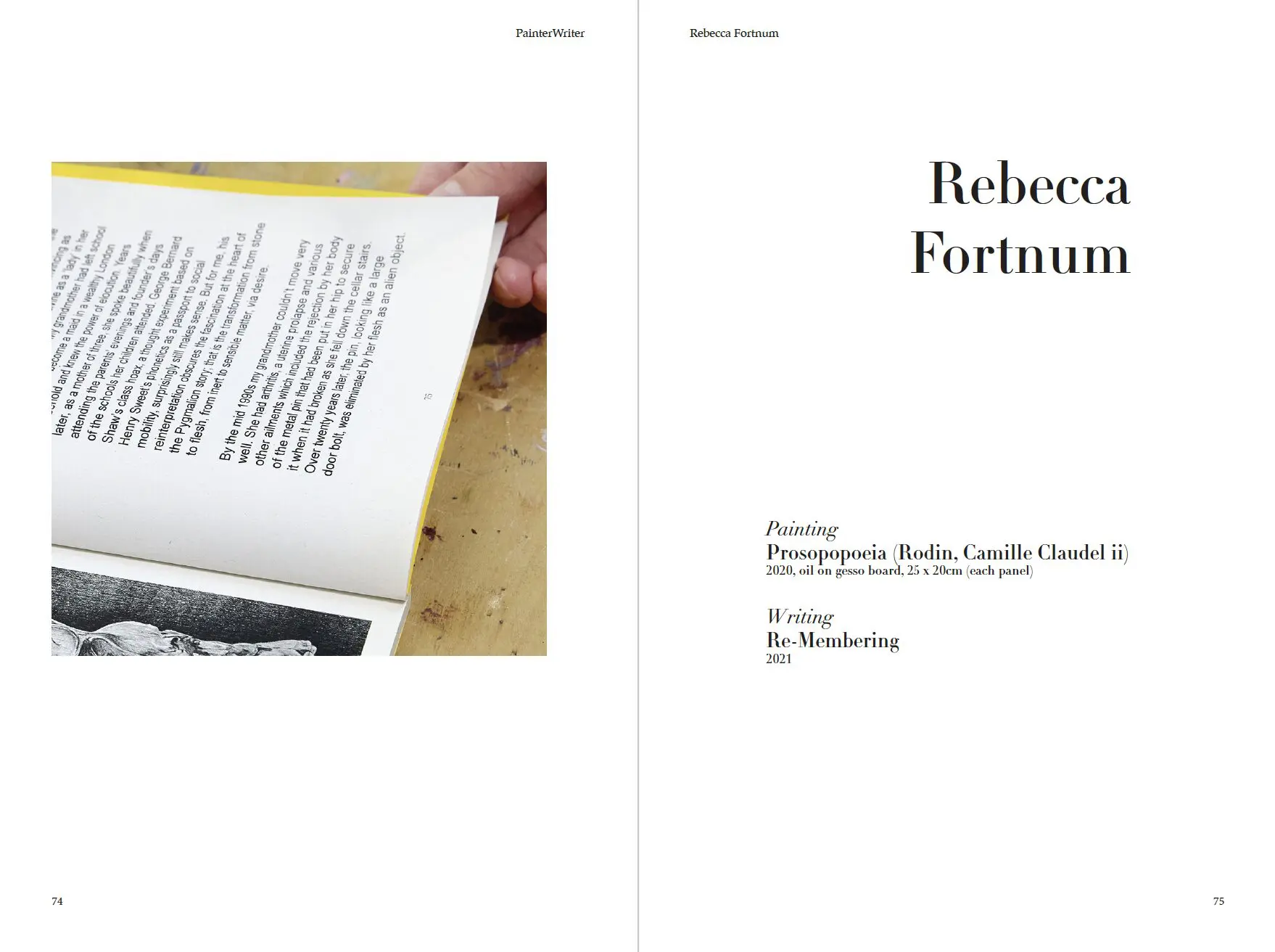 PainterWriter: A Catalogue