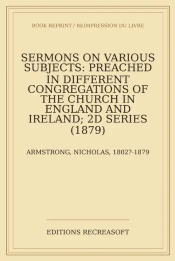 Sermons on Various Subjects (1879)