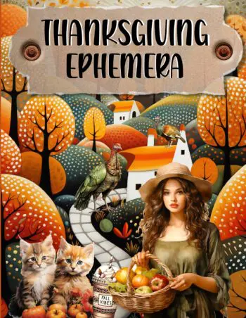 Thanksgiving Ephemera Book