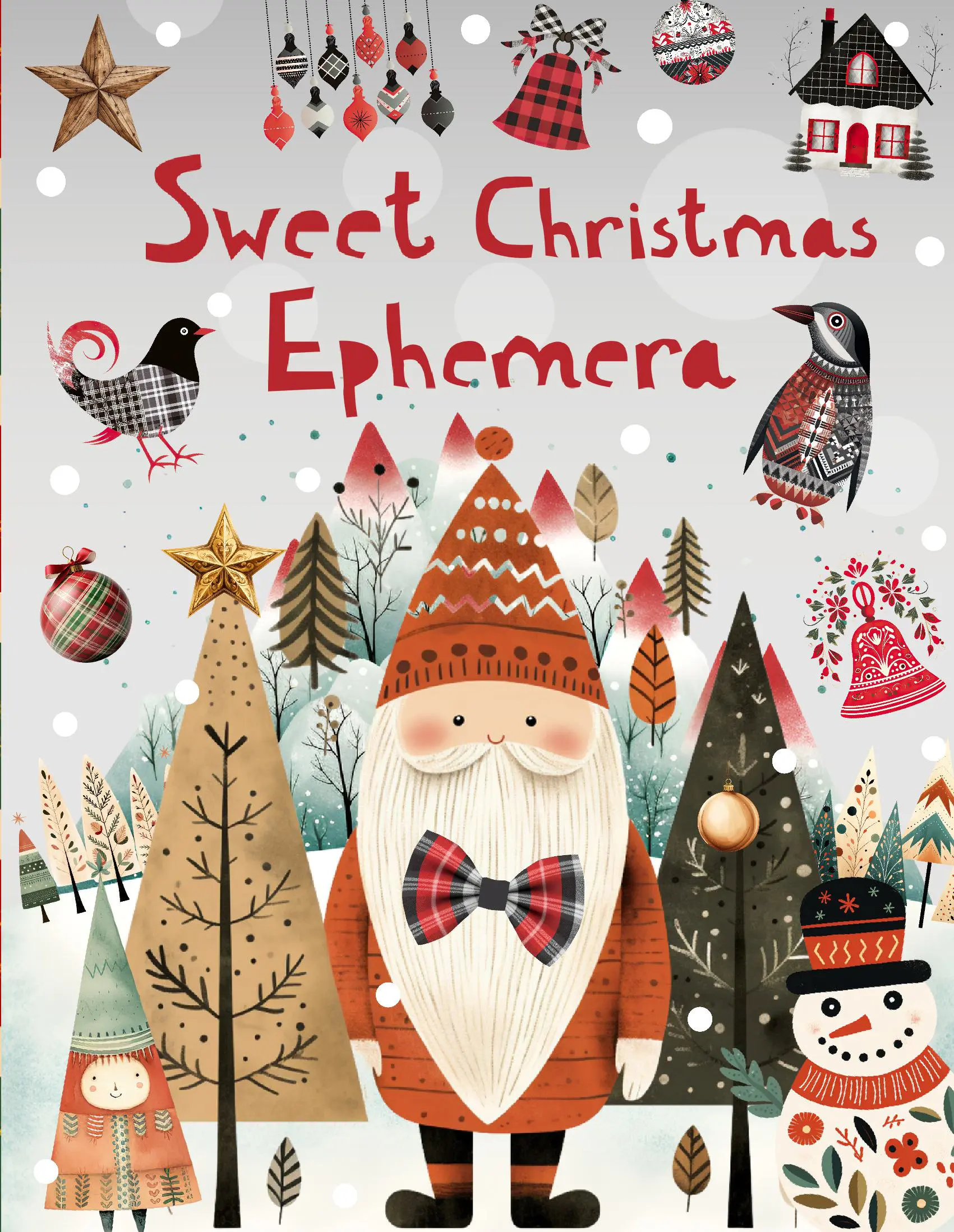 Sweet Christmas Ephemera Book