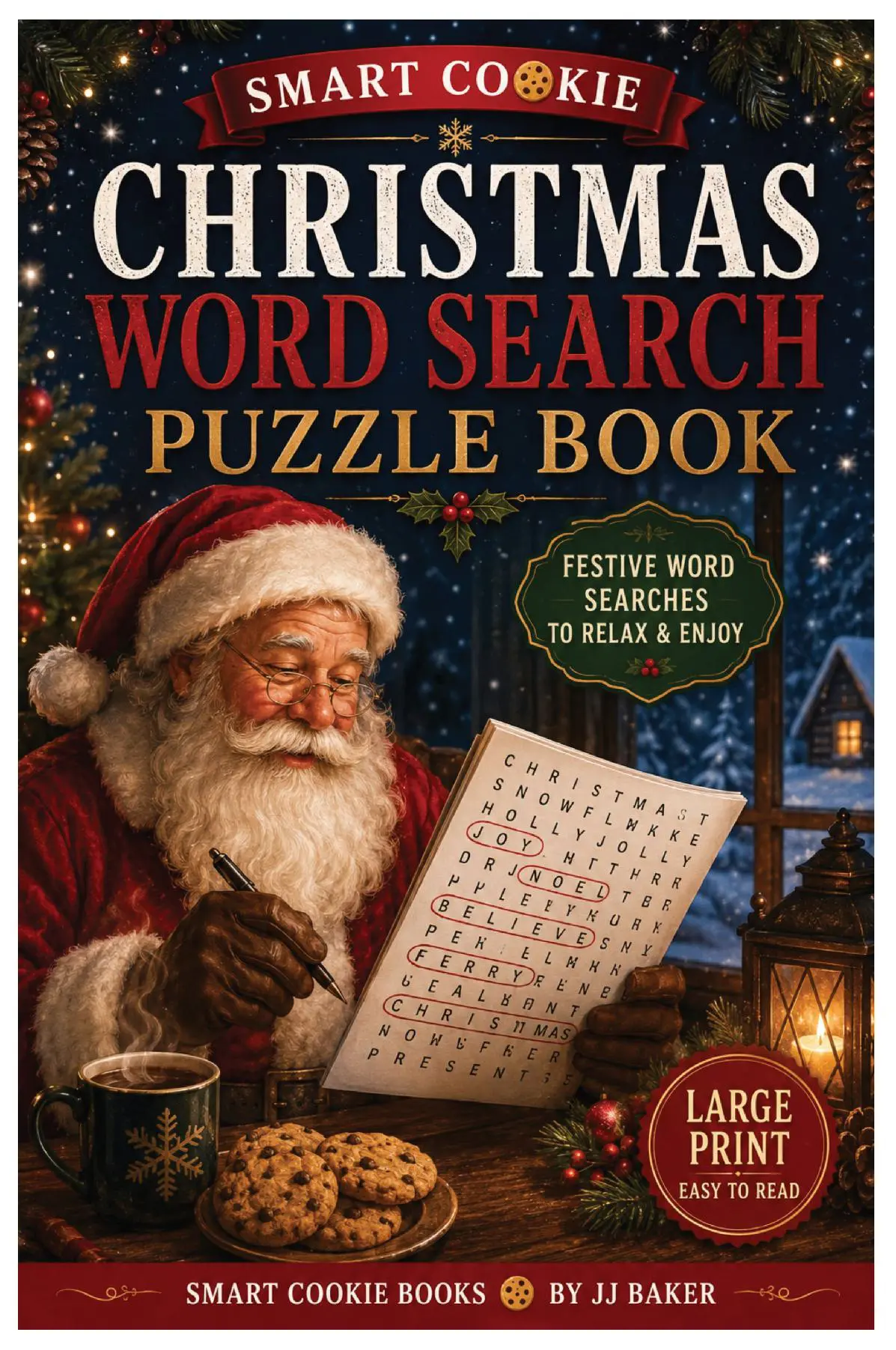 Smart Cookie Christmas Word Search Puzzle Book