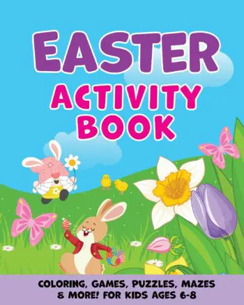 Easter Activity Book for Kids Ages 6-8