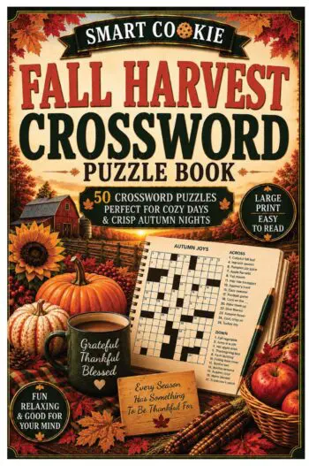Fall Harvest Crossword Puzzle Book