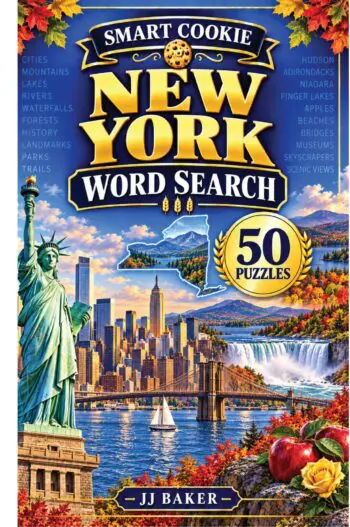 New York State Word Search Puzzle Book