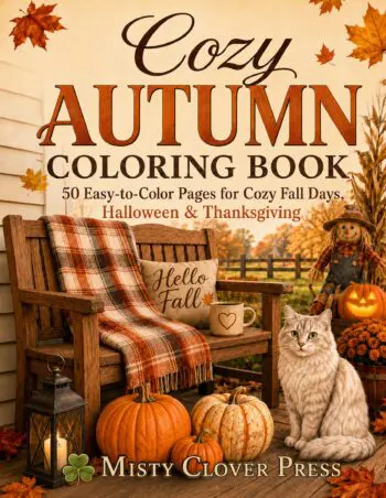 Cozy Autumn Coloring Book