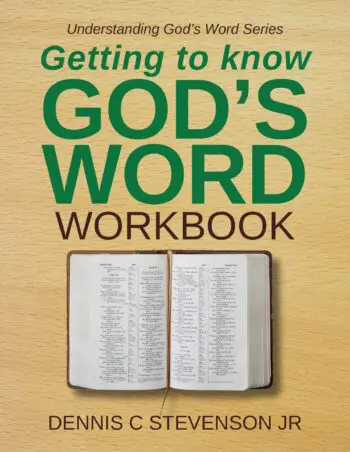 Getting to Know Gods Word WORKBOOK