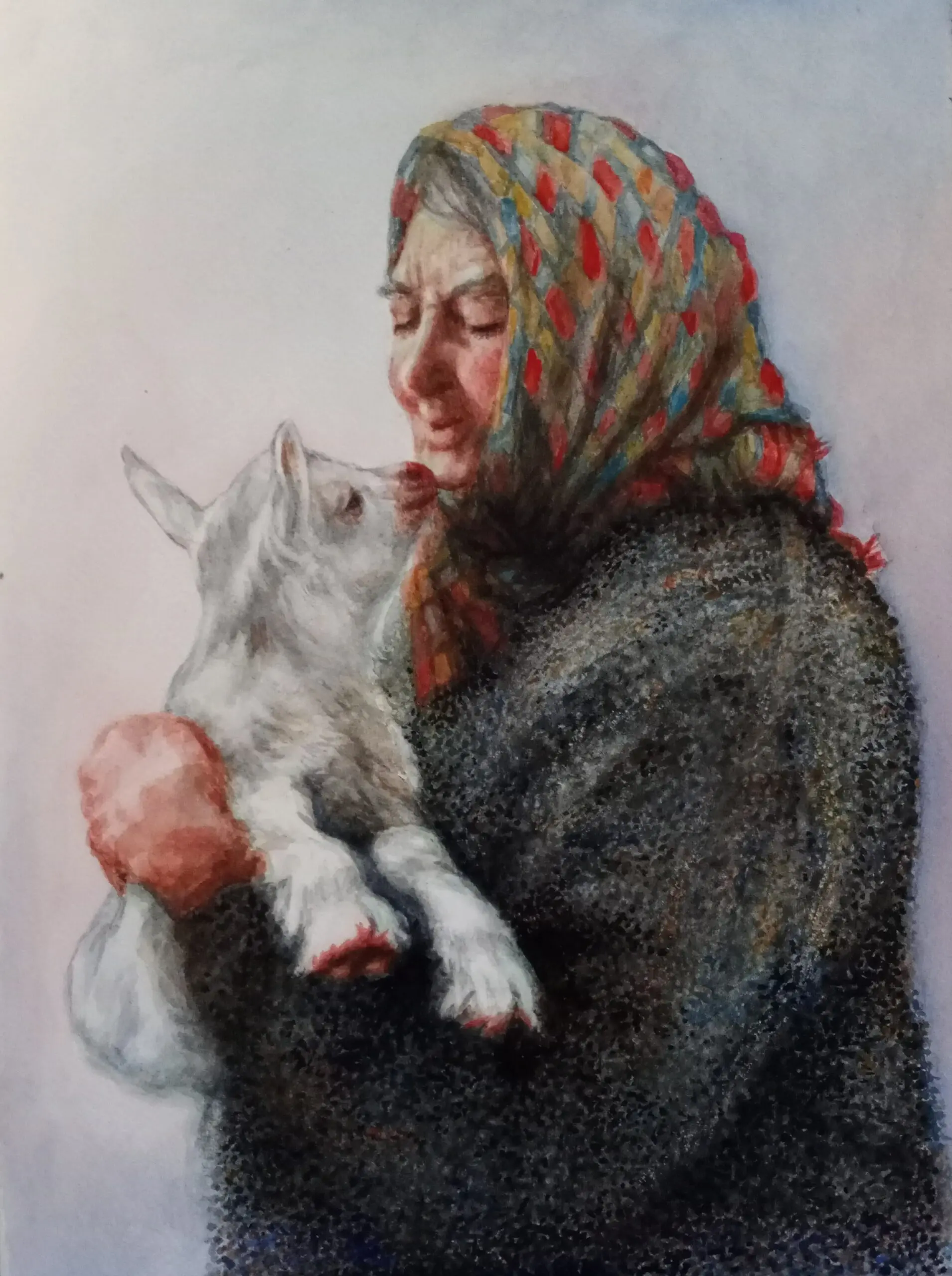 The Goat Lady Whispers to Bees
