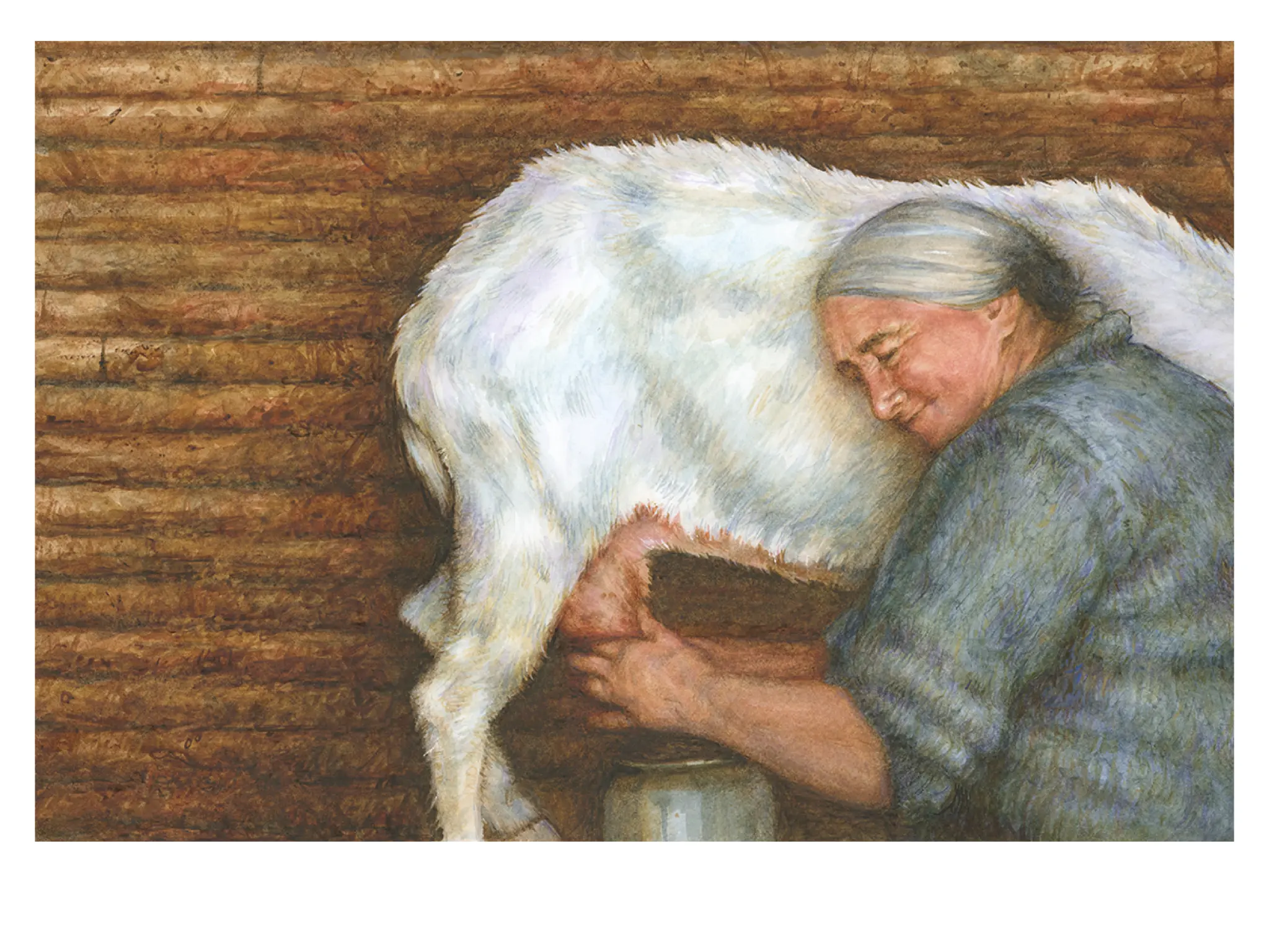The Goat Lady Whispers to Bees