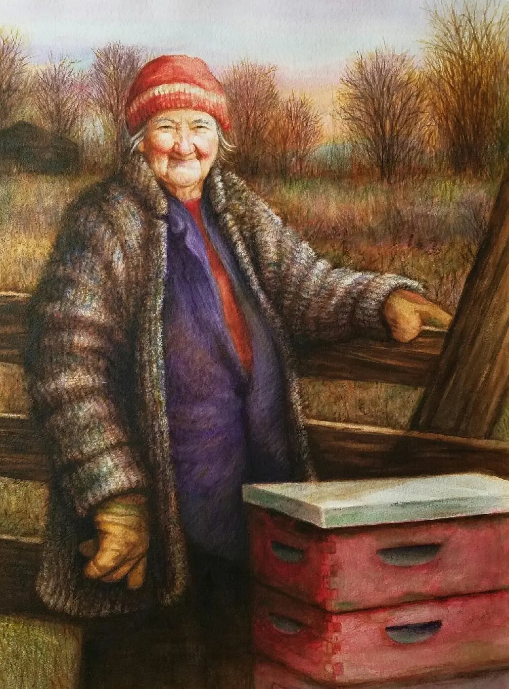 The Goat Lady Whispers to Bees
