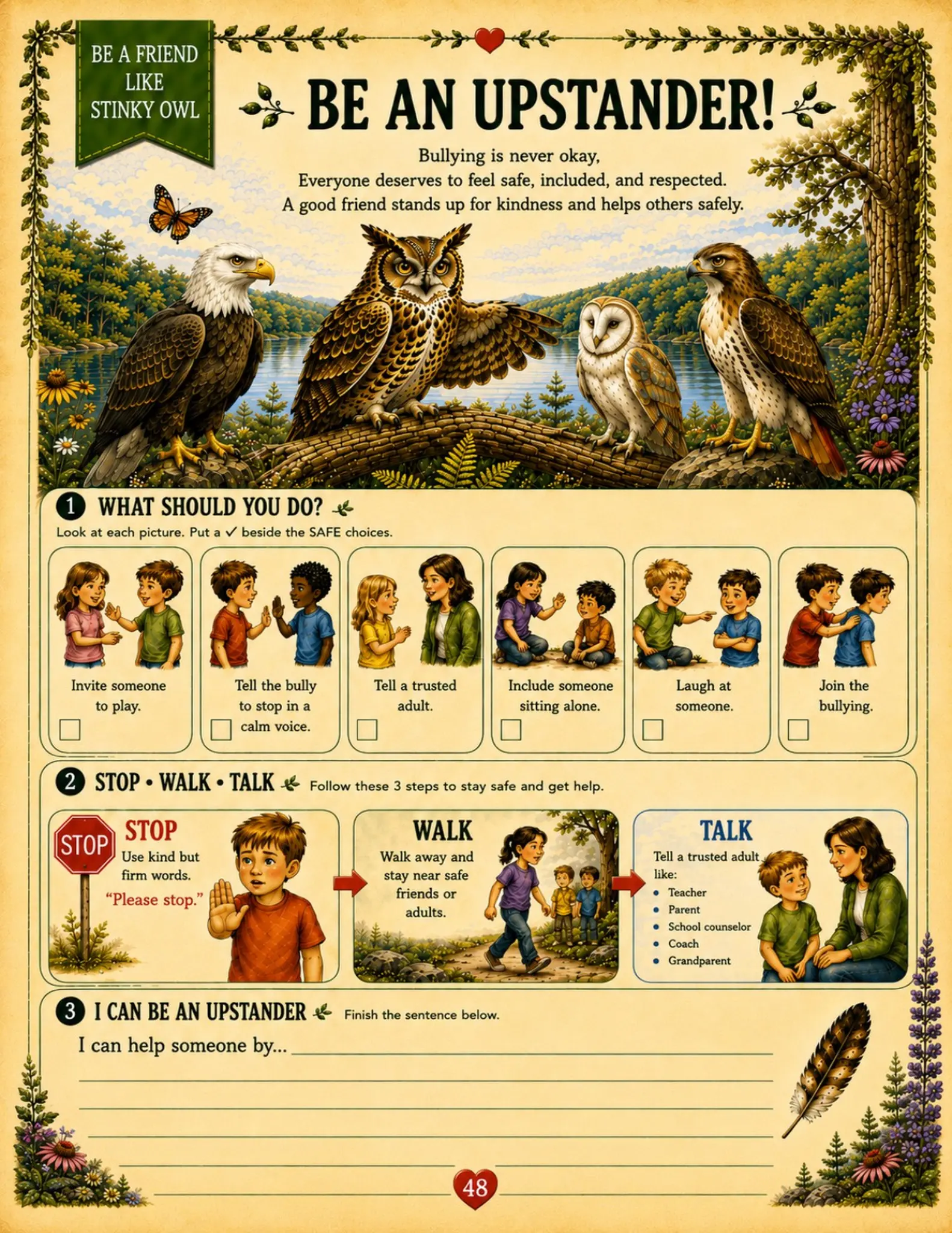 Stinky Owl Teacher & Activity Guide