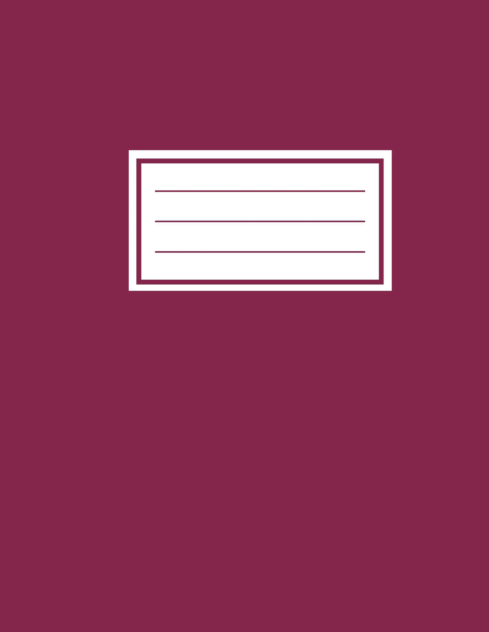 Notebook - 20 Lines Per Page - Mulberry