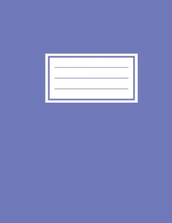 Notebook - 20 Lines Per Page - Lavender