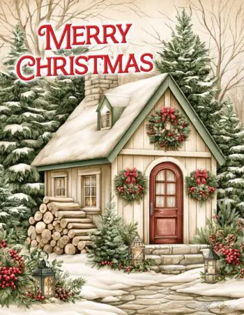 Notebook - 20 Lines Per Page - Christmas