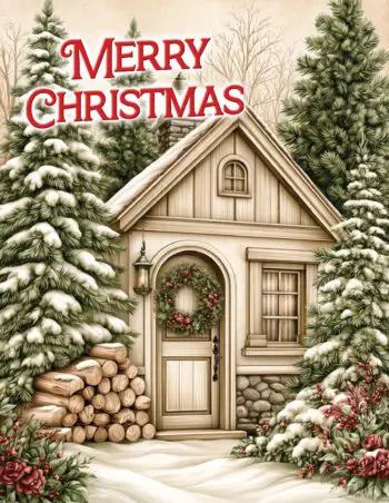 Notebook - 18 Lines Per Page - Christmas
