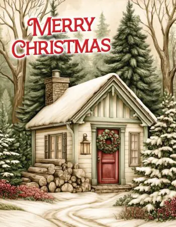 Notebook - 17 Lines Per Page - Christmas