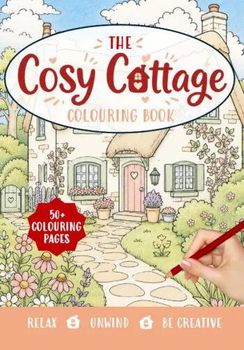 Cosy Cottage Colouring Book